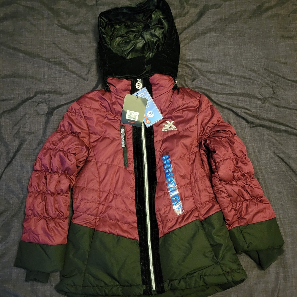 Girls Zero Xposure Puffer Jacket
